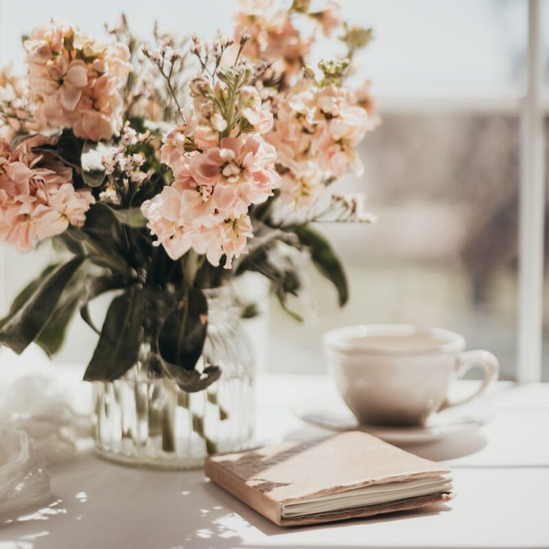 white and gray bed sheet